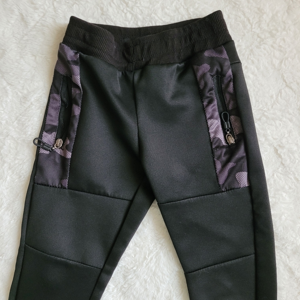Athletex toddler black joggers size 3T